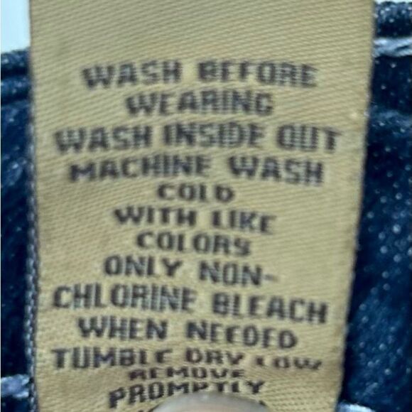 Apollo Juniors Size 5/6 Mid-Rise Blue Embroidered Bermuda Shorts - Picture 9 of 9